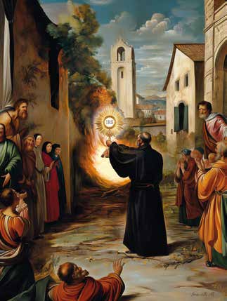 A Bênção Eucarística que Apagou o Incêndio — imagem 1