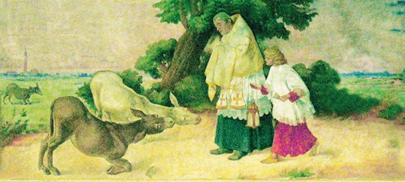 Animais se Ajoelham diante do Santíssimo — imagem 1